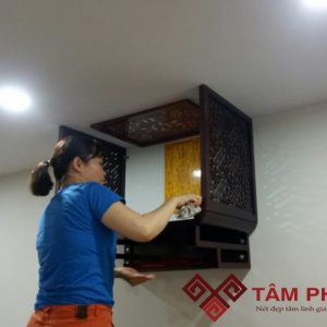 Bàn Thờ Treo Gỗ Gụ TTG015