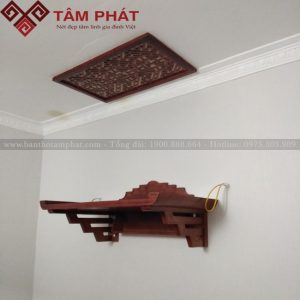 Các mẫu bàn thờ treo tường đẹp - Bàn thờ Tâm Phát