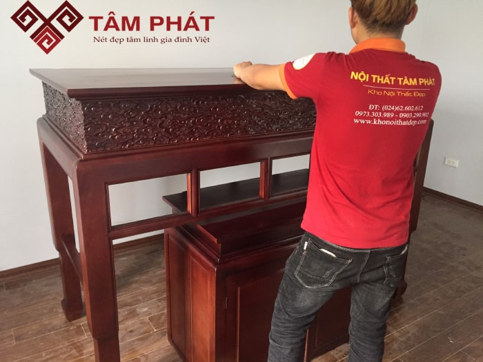 Rất nhiều bàn thờ được lắp đặt 2 ngày cuối tuần update 26/05/2019