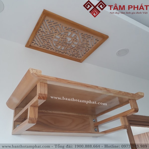 Bàn thờ Tâm Phát đạt chuẩn thẩm mỹ