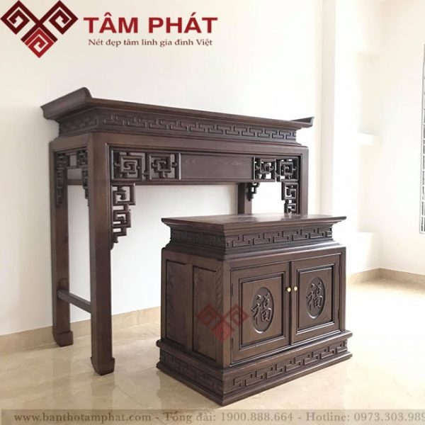 Bàn thờ gỗ Tâm Phát mẫu BT0069