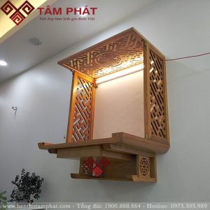 Bàn thờ treo tường có ngăn kéo TT-2070