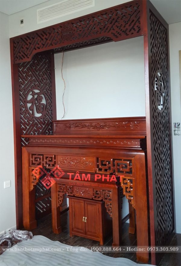 Mẫu bàn thờ 2 tầng BT0188