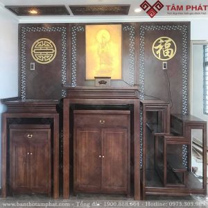 Phòng thờ Phật và gia tiên mẫu BT-1121